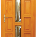 Kültéri ajtó EFD-B6-2, hőszigetelt bejárati ajtó