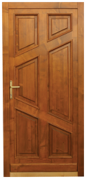 Kültéri ajtó EFD-B12-2, hőszigetelt bejárati ajtó