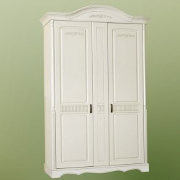 ANNA 2 ajtós ruhásszekrény krém színben